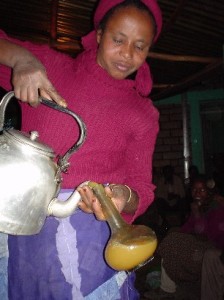 servering t 'ej i Etiopien